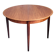 Vintage round dining table 1960s teak Lübke