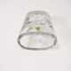 Oval crystal vase, Bleikristal, Germany, 1960s