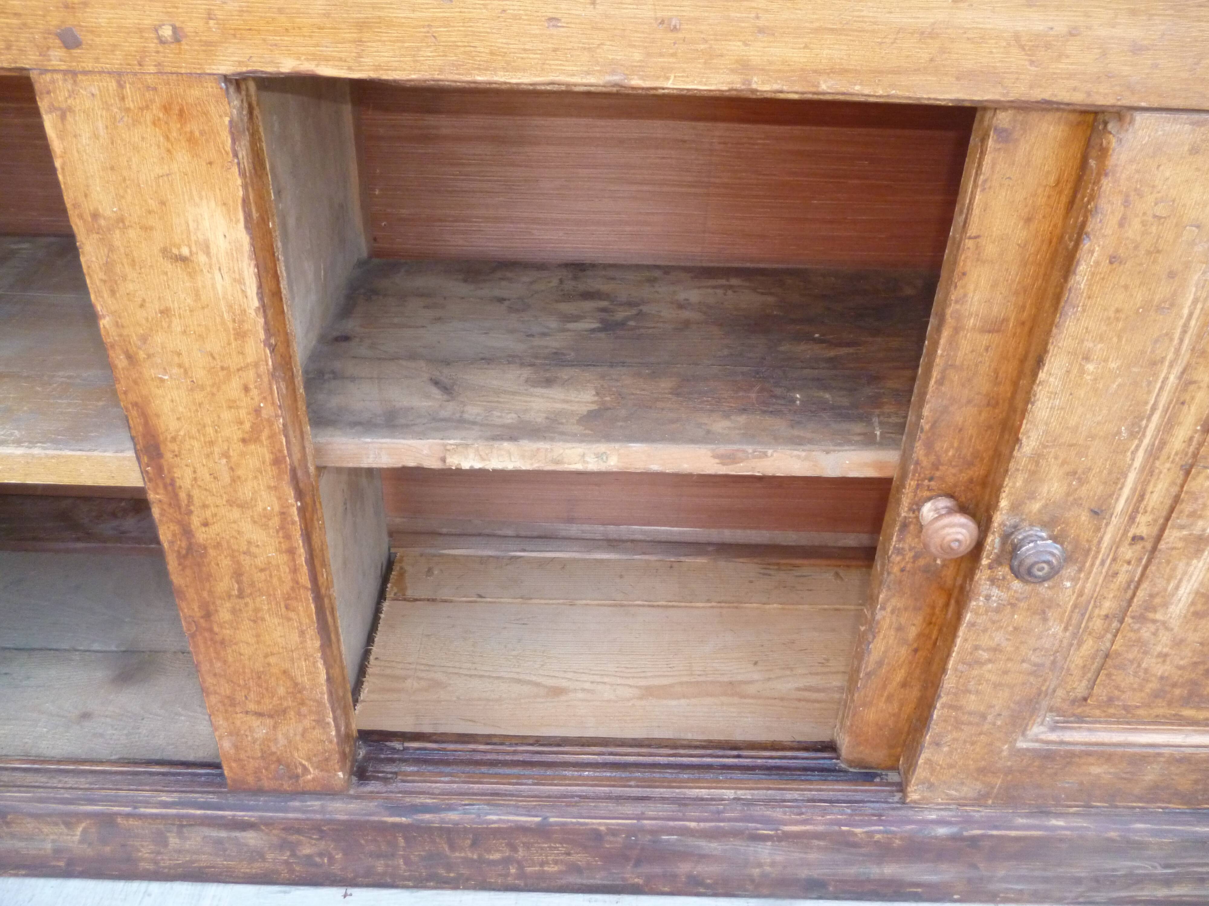 Meuble enfilade de métier vintage