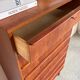 Vintage Danish tall boy - chest of drawers
