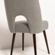 'Shell' Chair in Grey Boucle, Europe, 1960s