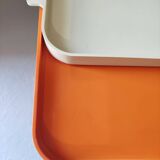 Vintage seventies serving trolley