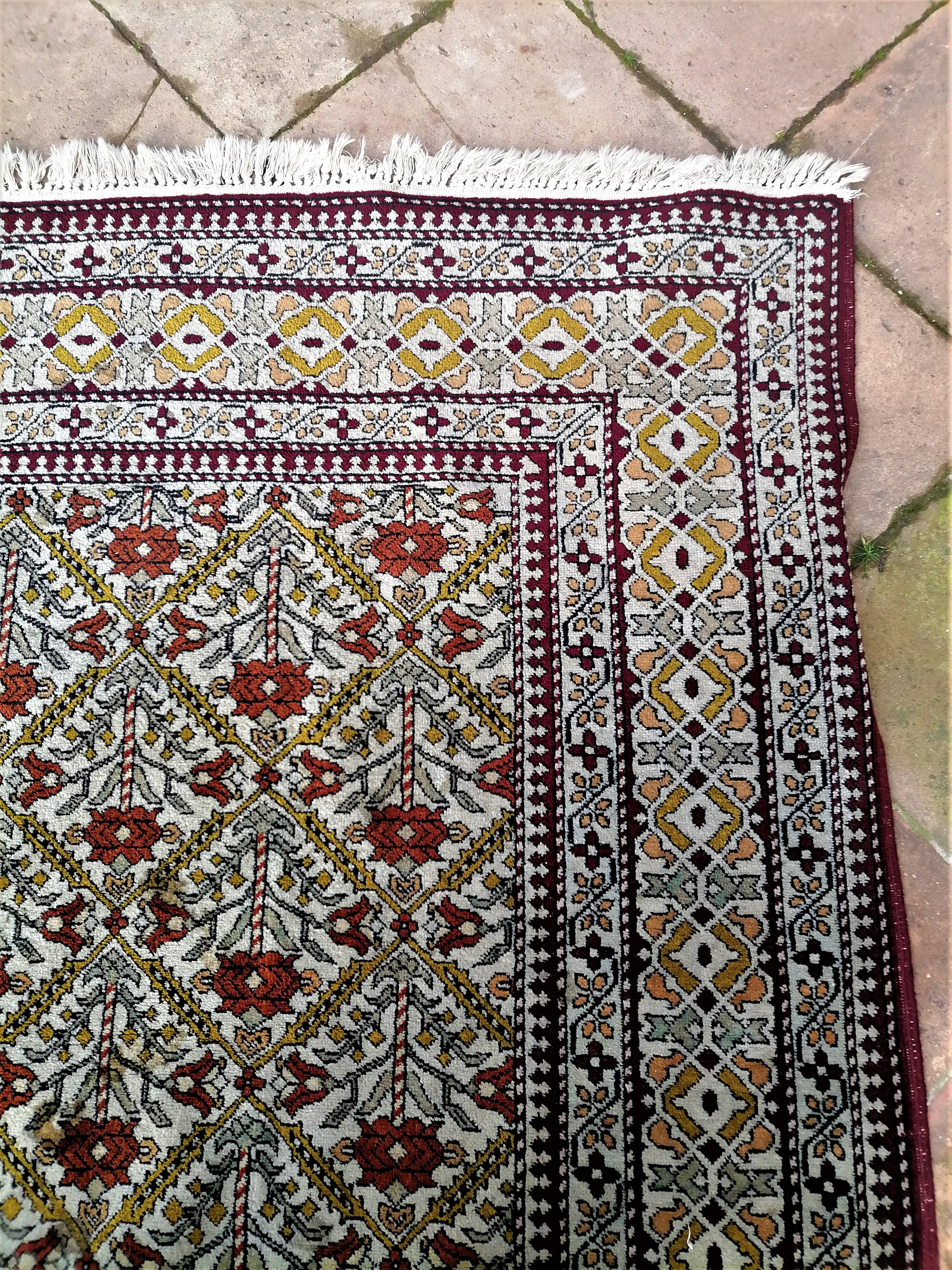 Old oriental carpet. Pakistan. (219 x 146)