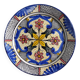 Hand painted decorative wall plate, Spain