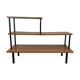 Asymmetrical stand shelf 50s