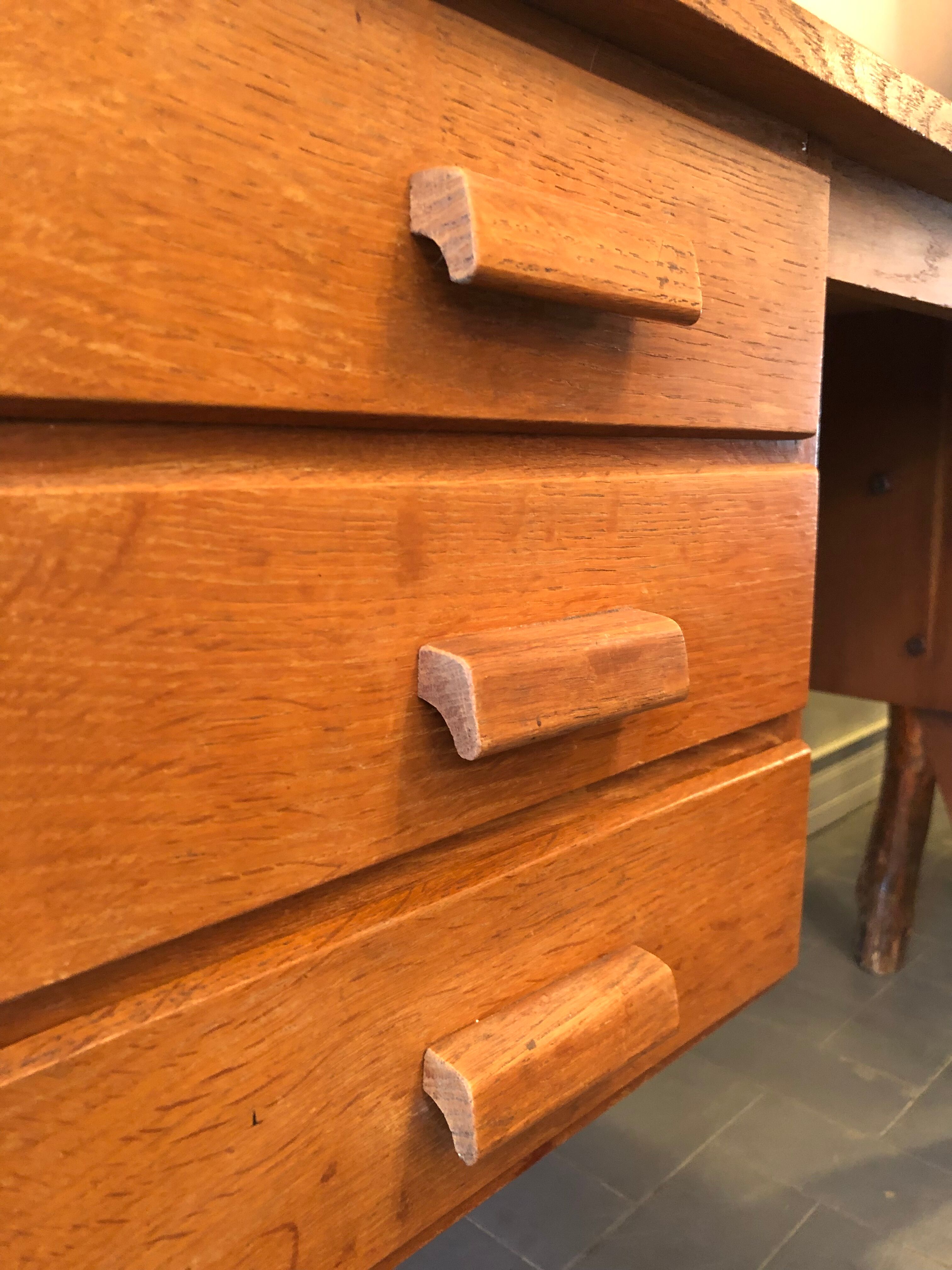 Vintage desk compass feet