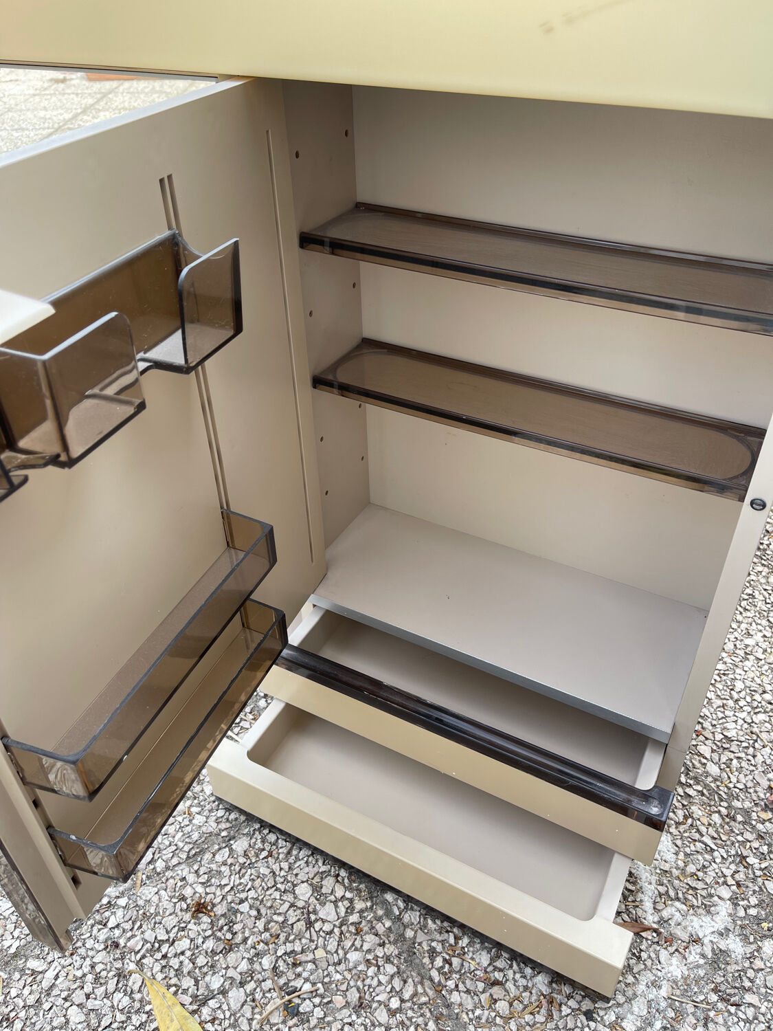 Vintage toilet cabinet