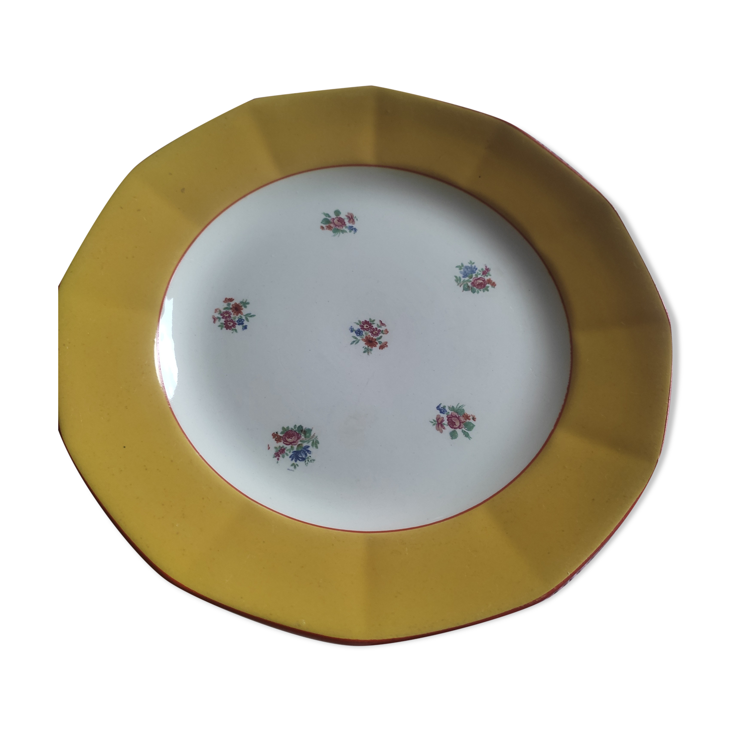 11 assiettes Sarreguemines