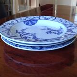Three plates Creil Montereau