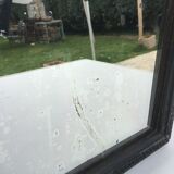 Wooden mirror