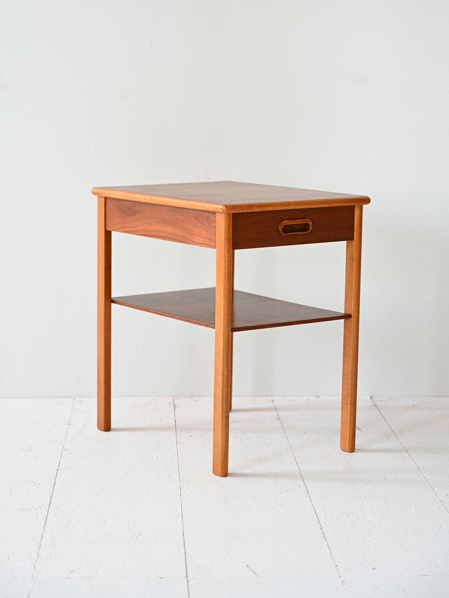 Scandinavian teak nightstand