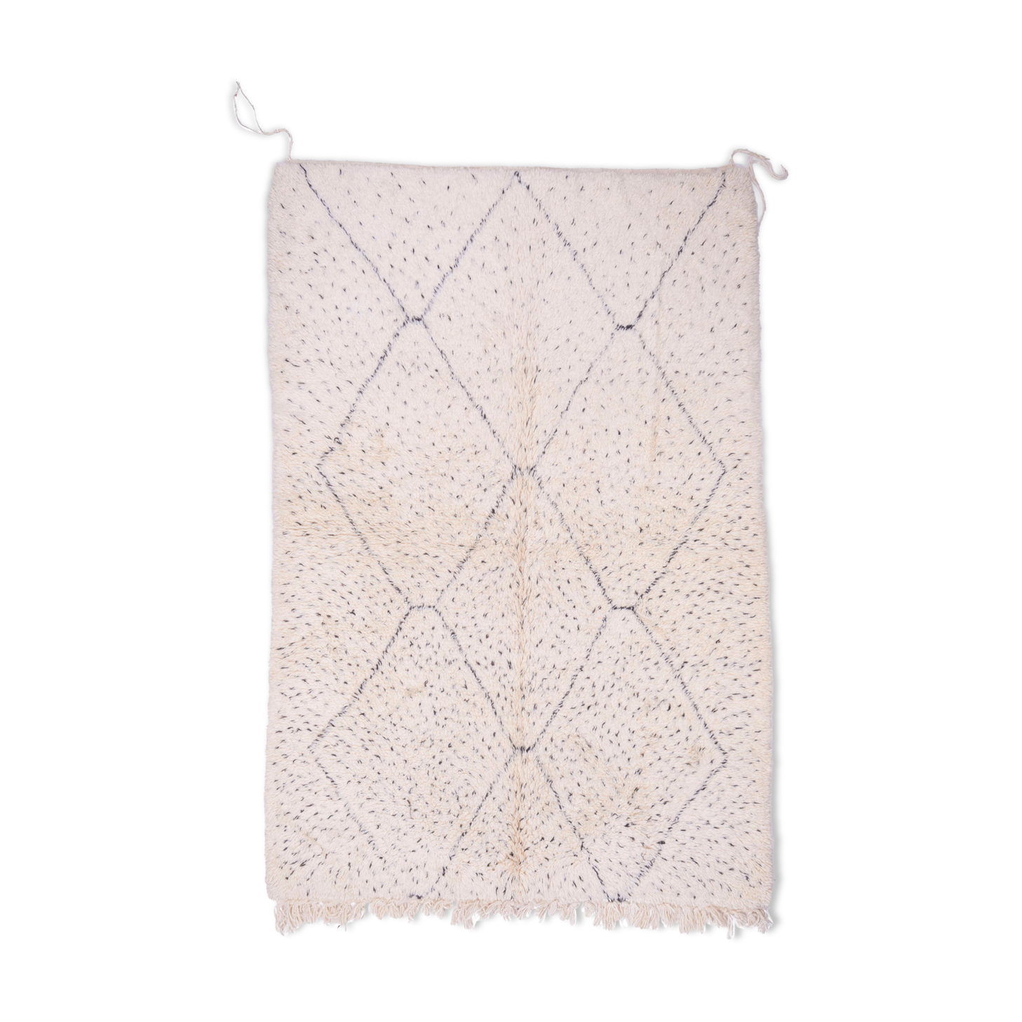 Vintage ouarain blessed carpet 255x172cm