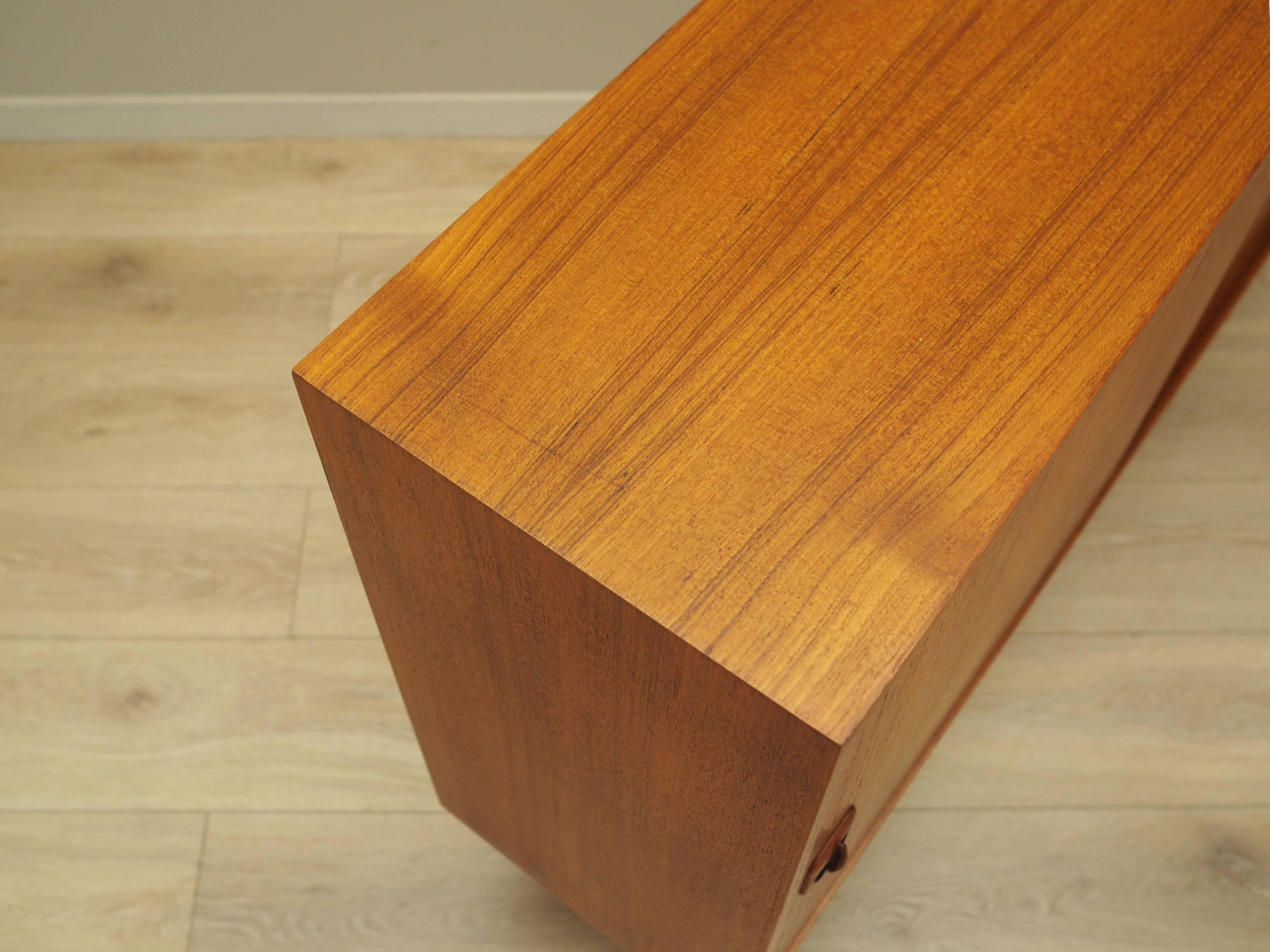 Teak cabinet, Danish design, 1970s, production: Denmark