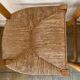 Lot 4 chaises paillées