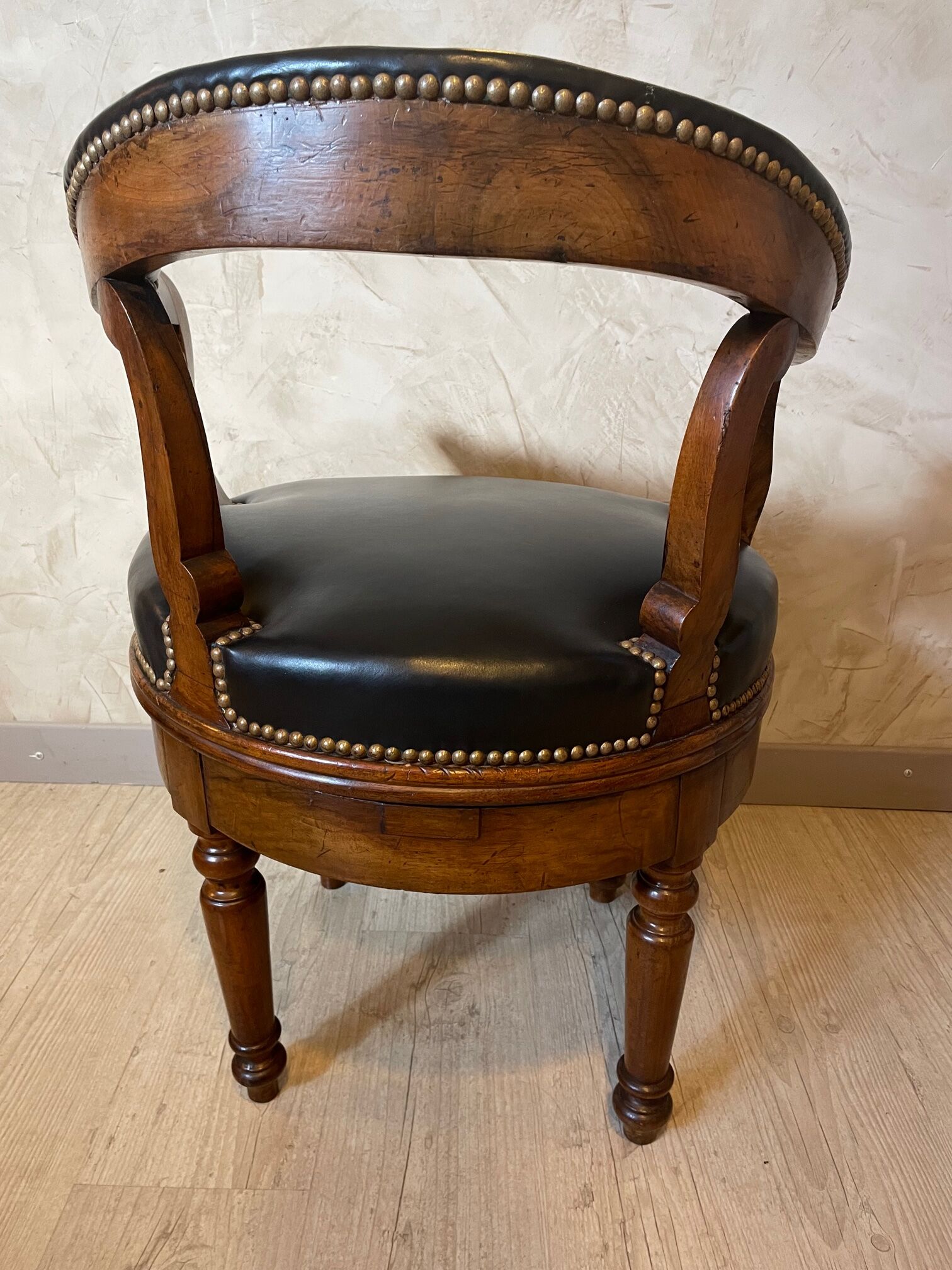 Leather office chair