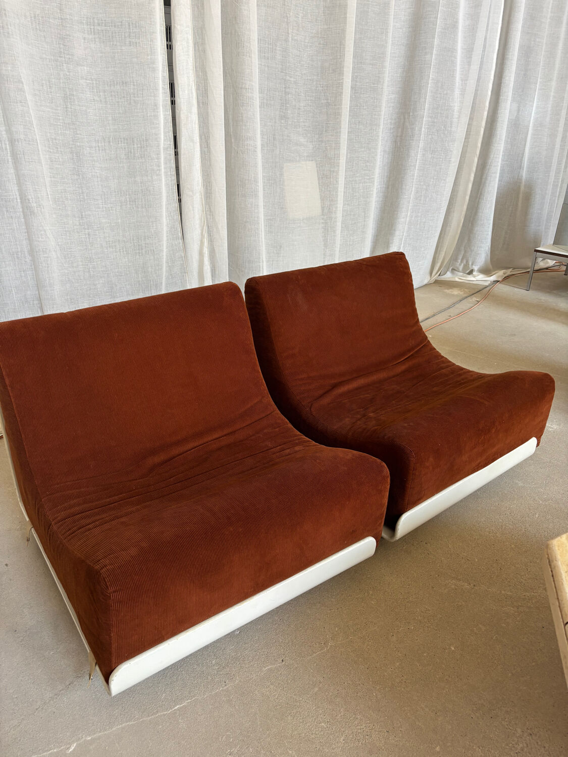 Space Age Orbis Lounge Chairs by Luigi Colani for Cor, 1960s, Set of 2