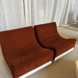 Space Age Orbis Lounge Chairs by Luigi Colani for Cor, 1960s, Set of 2