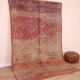 Vintage Moroccan Wool Rug 184 x 285 cm, Handmade Berber Rug, Old Rug Boho
