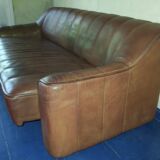 De Sede Buffalo leather 3-seater sofa, Switzerland 1970s
