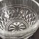 Old crystal drageoir/candy maker in the shape of an egg Cristal d'Arc