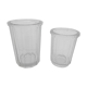 2 pots à confiture anciens en verre