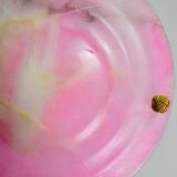 Charming pink Art Deco alabaster pendant, 1940s