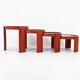 Nest tables model 780 by Gianfranco Frattini for Cassina, 1960s.
