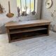 Comptoir de commerce 1950 bois pin 211cm