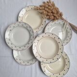 Lunéville soup plates 1910-1950