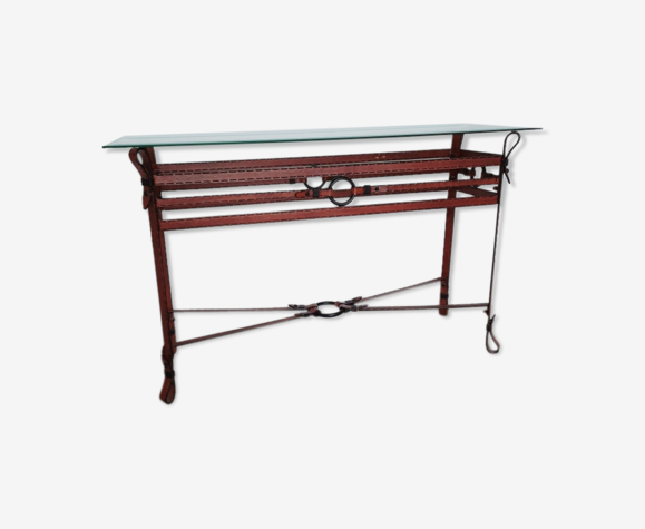 Console fer forgé