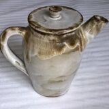 Théière en grès flammé vernissé C.Turgis Normandie.