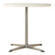 Timeless bistro table with star-shaped aluminium base