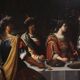 Great 17th-century Italian painting: The Banquet of Mark Antony and Cleopat