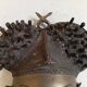 Large bronze Bamoun mask