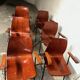 Set of 6 Airborne chairs in moulded plywood, 1950s.