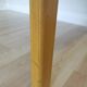 Vintage Beech Wood Dining Chair: 1970s Space Age Black Fabric