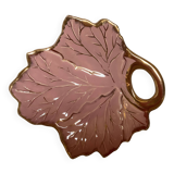 Empty pocket baguier leaf rose gold