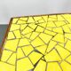Table basse ou d'appoint en bois et verre de style Mid-Century, Allemagne