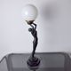 with the Ball lamp by Onices ETH, 1980