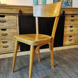 Series of 10 mismatched bistro chairs