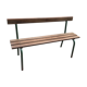 School bench with backrest
