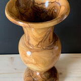 Wooden vase