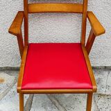 1950 Desk Chair with Compass Legs