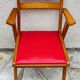 1950s office chair with compass legs