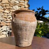 Terracotta pot jar