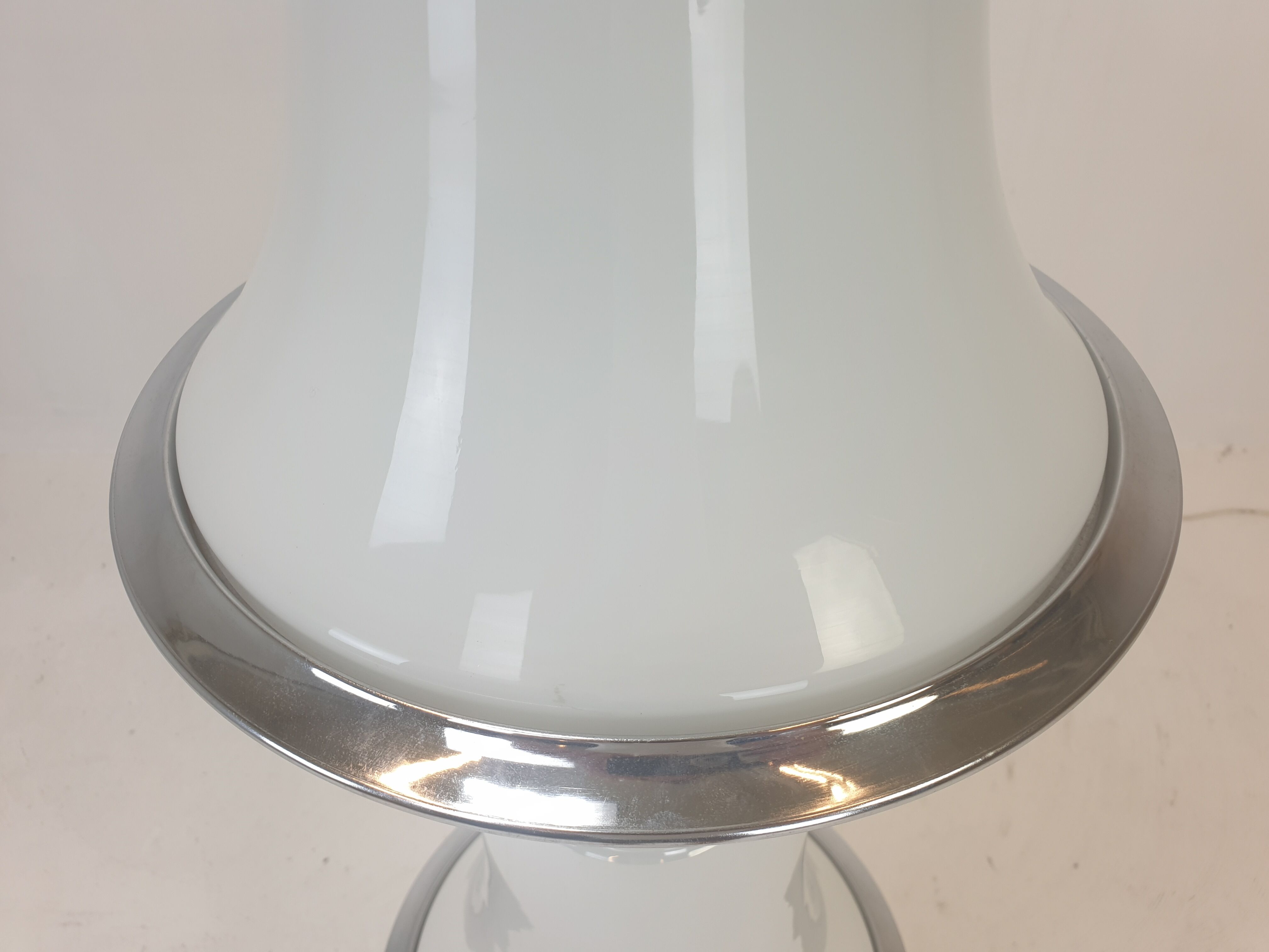 Bamboo floor lamp by Enrico Tronconi for Vistosi, 1970's