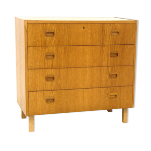 Commode en chêne, Suède,