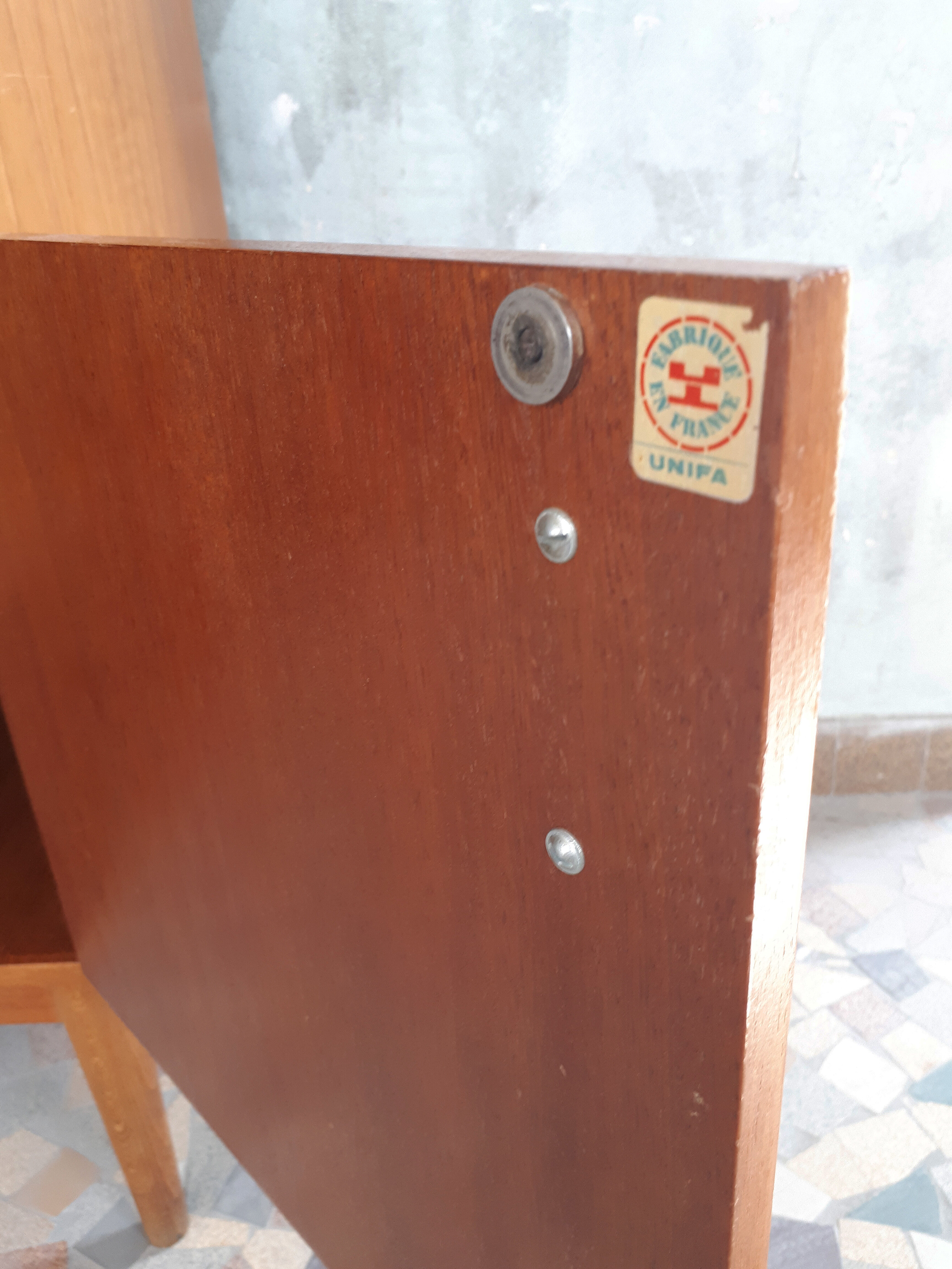 Bookcase unifa vintage 60s