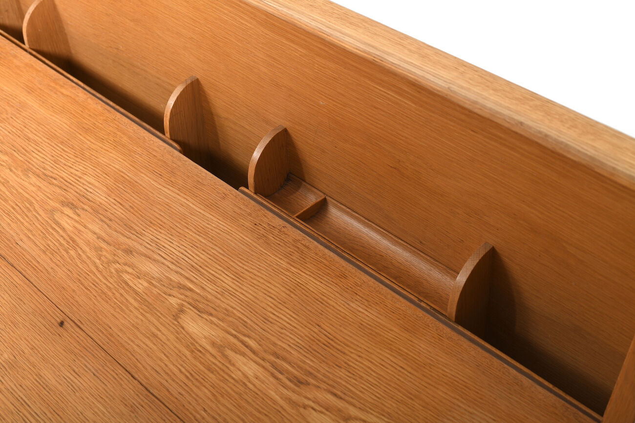 High quality modern danish oak desk 1960s