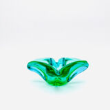 Rare Murano Vide-poche Ouraline Sommerso - Design by Flavio Poli - 1960